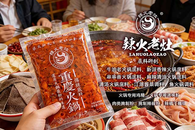 22年历史的重庆火锅底料厂家——辣火老灶