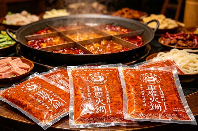 探秘热辣重庆的本土老火锅底料厂家——辣火老灶